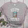 Legendary Math Coach Mathematics Calculator Math Teacher Women's Heather T-Shirt Athletic Heather
