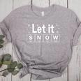 Let It Snow Christmas Pajamas Chemistry Teacher Women's Heather T-Shirt Athletic Heather Let It Snow Christmas Pajamas Chemistry Teacher Women's Heather T-Shirt Athletic Heather