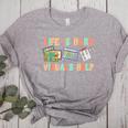 Life Is Hard Visuals Help Special Education SPED Teacher Women's Heather T-Shirt Athletic Heather
