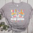 Most Likely To Read Books All Summer Teacher Student Women's Heather T-Shirt Athletic Heather