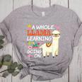 Llama Learning T Shirt Teachers Students Alpaca Lovers Women's Heather T-Shirt Athletic Heather Llama Learning T Shirt Teachers Students Alpaca Lovers Women's Heather T-Shirt Athletic Heather