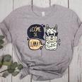 Llama Shirt English Teacher School Student ESL Joke Women's Heather T-Shirt Athletic Heather