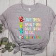 Love Daycare Provider Childcare Teacher Tie Dye Women's Heather T-Shirt Athletic Heather Love Daycare Provider Childcare Teacher Tie Dye Women's Heather T-Shirt Athletic Heather