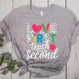 Love Them First Teach Them Second Teacher Student Love Quote Women's Heather T-Shirt Athletic Heather Love Them First Teach Them Second Teacher Student Love Quote Women's Heather T-Shirt Athletic Heather