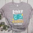 Lower Teacher's Salaries For Men Women Girls Kids Women's Heather T-Shirt Athletic Heather Lower Teacher's Salaries For Men Women Girls Kids Women's Heather T-Shirt Athletic Heather