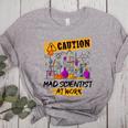 Mad Scientist Halloween Costume Science Teacher Women's Heather T-Shirt Athletic Heather Mad Scientist Halloween Costume Science Teacher Women's Heather T-Shirt Athletic Heather