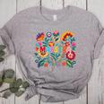Maestra Flowers Spanish Teacher Cinco De Mayo Women's Heather T-Shirt Athletic Heather Maestra Flowers Spanish Teacher Cinco De Mayo Women's Heather T-Shirt Athletic Heather