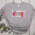 Maestra Teacher Spanish Back To School First Day Of School Women's Heather T-Shirt Athletic Heather