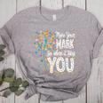 Make Your Mark Dandelion Happy Dot Day Shirts Teacher Kids Women's Heather T-Shirt Athletic Heather Make Your Mark Dandelion Happy Dot Day Shirts Teacher Kids Women's Heather T-Shirt Athletic Heather