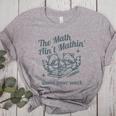 The Math Ain't Mathing Math Teacher Sarcastic Raccoon Women's Heather T-Shirt Athletic Heather The Math Ain't Mathing Math Teacher Sarcastic Raccoon Women's Heather T-Shirt Athletic Heather