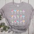 Math Equation Figures Algebra Dance Nerdy Teacher Joke For Men Women Girls Kids Women's Heather T-Shirt Athletic Heather