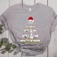 Math Equation Merry Xmas Season Teacher Christmas Tree Women's Heather T-Shirt Athletic Heather
