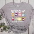 Math Is My Jam And I'm Here To Spread It Math Teacher Women's Heather T-Shirt Athletic Heather Math Is My Jam And I'm Here To Spread It Math Teacher Women's Heather T-Shirt Athletic Heather