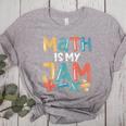 Math Is My Jam School Mathematics Women Men Math Teacher Women's Heather T-Shirt Athletic Heather Math Is My Jam School Mathematics Women Men Math Teacher Women's Heather T-Shirt Athletic Heather