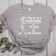 How To Be A Math Person Math Teacher Women's Heather T-Shirt Athletic Heather How To Be A Math Person Math Teacher Women's Heather T-Shirt Athletic Heather