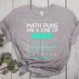 Math Puns Are a Sine Of Genius Math Teacher T-Shirt Women's Heather T-Shirt Athletic Heather Math Puns Are a Sine Of Genius Math Teacher T-Shirt Women's Heather T-Shirt Athletic Heather