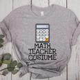 Math Teacher Costume Tshirt Halloween High School Calculator Women's Heather T-Shirt Athletic Heather
