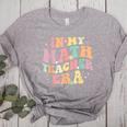 In My Math Teacher Era Retro Back To School Groovy Teacher Men Women Women's Heather T-Shirt Athletic Heather