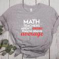 Math Teachers Aren't Mean Women's Heather T-Shirt Athletic Heather
