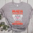 Math Teachers Love Brains Scary Halloween Men Women Women's Heather T-Shirt Athletic Heather