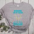 Mathletics Working On My Quads Algebra Math Teacher Women's Heather T-Shirt Athletic Heather