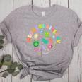 Meowcrobiology Cats Microbiology Science Teacher Women's Heather T-Shirt Athletic Heather Meowcrobiology Cats Microbiology Science Teacher Women's Heather T-Shirt Athletic Heather