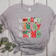 Be Merry Be Jolly Be Kind Merry Christmas Teacher Xmas PJs Women's Heather T-Shirt Athletic Heather Be Merry Be Jolly Be Kind Merry Christmas Teacher Xmas PJs Women's Heather T-Shirt Athletic Heather