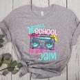 Middle School Is My Jam Cute Teacher Shirt 80's 90's Styl Women's Heather T-Shirt Athletic Heather