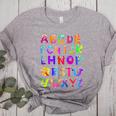 Monster ABC Cute Alphabet Halloween Teacher Costume Kids Women's Heather T-Shirt Athletic Heather Monster ABC Cute Alphabet Halloween Teacher Costume Kids Women's Heather T-Shirt Athletic Heather