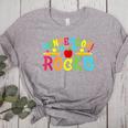 Montessori Rocks Montessori Teacher Back To School Women's Heather T-Shirt Athletic Heather
