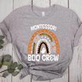 Montessori Teacher Halloween Boo Rainbow Leopard Halloween Women's Heather T-Shirt Athletic Heather Montessori Teacher Halloween Boo Rainbow Leopard Halloween Women's Heather T-Shirt Athletic Heather