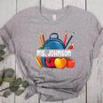 Ms Johnson Personalized Name Back To School Teacher For Men Women Kids Women's Heather T-Shirt Athletic Heather