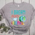 Multilingual Teacher In Dos Idiomas Linguist Language Women's Heather T-Shirt Athletic Heather