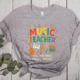 Music Teacher Music Sing Play Dance Choir Piano Women's Heather T-Shirt Athletic Heather