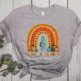Music Teacher I Teach My Favorite Musicians Autumn Rainbow Men Women Women's Heather T-Shirt Athletic Heather