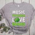 Music Teachers Love Brains Cute Teaching Halloween Women's Heather T-Shirt Athletic Heather Music Teachers Love Brains Cute Teaching Halloween Women's Heather T-Shirt Athletic Heather