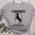 Nerdy Fibonacci Racing Car Horse Math Teacher Men Women Girls Kids Women's Heather T-Shirt Athletic Heather