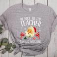 Be Nice To The Teacher Santa Is Watching School Christmas Women's Heather T-Shirt Athletic Heather Be Nice To The Teacher Santa Is Watching School Christmas Women's Heather T-Shirt Athletic Heather