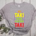 No Taki When Teacher Taki Education Classroom Teacher Women's Heather T-Shirt Athletic Heather