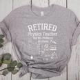 Not My Problems Anymore Retired Physics Teacher Women's Heather T-Shirt Athletic Heather