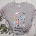 Ocean Animals Alphabet Cute Sea Life ABC Marine Kids Teacher Women's Heather T-Shirt Athletic Heather Ocean Animals Alphabet Cute Sea Life ABC Marine Kids Teacher Women's Heather T-Shirt Athletic Heather