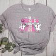 In October We Wear Pink Ballet Ghost Teacher Breast Cancer Women's Heather T-Shirt Athletic Heather In October We Wear Pink Ballet Ghost Teacher Breast Cancer Women's Heather T-Shirt Athletic Heather