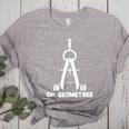 Oh Geometree Math Teacher Geometry Christmas Tree For Men Women Kids Women's Heather T-Shirt Athletic Heather