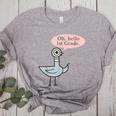 Oh Hello First Graders Cute Pigeon 1st Grade Teacher Women's Heather T-Shirt Athletic Heather