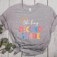 Oh Hey Second Grade First Day Of Teacher Girls Boys Kids Women's Heather T-Shirt Athletic Heather Oh Hey Second Grade First Day Of Teacher Girls Boys Kids Women's Heather T-Shirt Athletic Heather