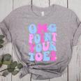 OMG Point Your Toes Dancing Teacher Tap Dancer Dance For Men Women Kids Women's Heather T-Shirt Athletic Heather
