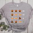 Order Of Operations Thanksgiving Quiz Math Teacher Women's Heather T-Shirt Athletic Heather Order Of Operations Thanksgiving Quiz Math Teacher Women's Heather T-Shirt Athletic Heather