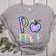 P Is For Pre-K Preschool Teacher Tie Dye Back To School Women's Heather T-Shirt Athletic Heather P Is For Pre-K Preschool Teacher Tie Dye Back To School Women's Heather T-Shirt Athletic Heather