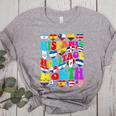 Hispanic Heritage Month 2025 Latino Puerto Rico Teacher Kids Women's Heather T-Shirt Athletic Heather