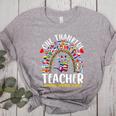 Hispanic Heritage Month One Thankful Teacher Rainbow Women's Heather T-Shirt Athletic Heather Hispanic Heritage Month One Thankful Teacher Rainbow Women's Heather T-Shirt Athletic Heather